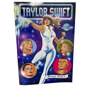 Female Force Taylor Swift Comic Book Swifties Dazzler Homage Variant Paperback